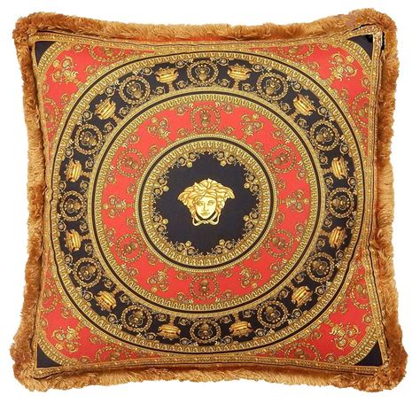 versace gold pillow|vintage Versace pillows.